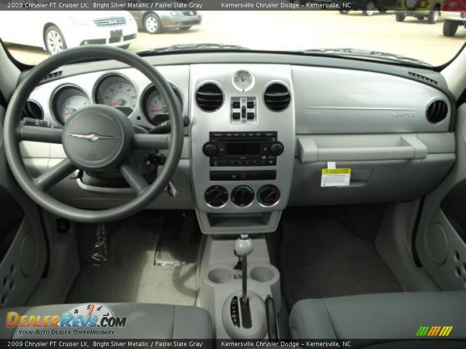 2009 Chrysler PT Cruiser LX Bright Silver Metallic / Pastel Slate Gray Photo #14