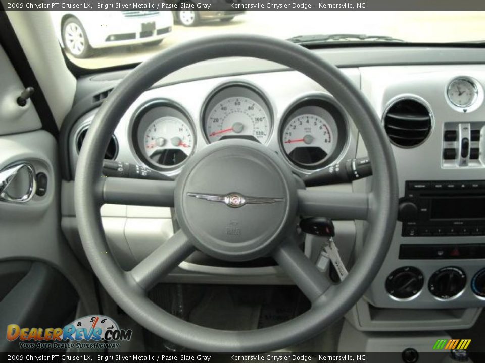 2009 Chrysler PT Cruiser LX Bright Silver Metallic / Pastel Slate Gray Photo #16