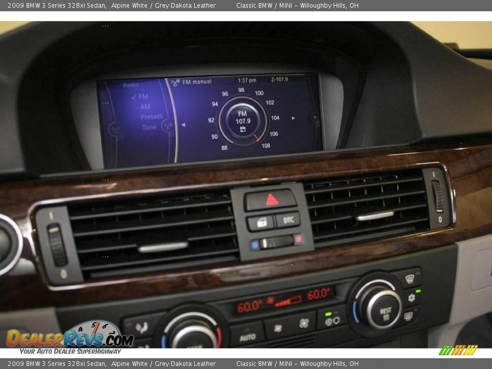 2009 BMW 3 Series 328xi Sedan Alpine White / Grey Dakota Leather Photo #15