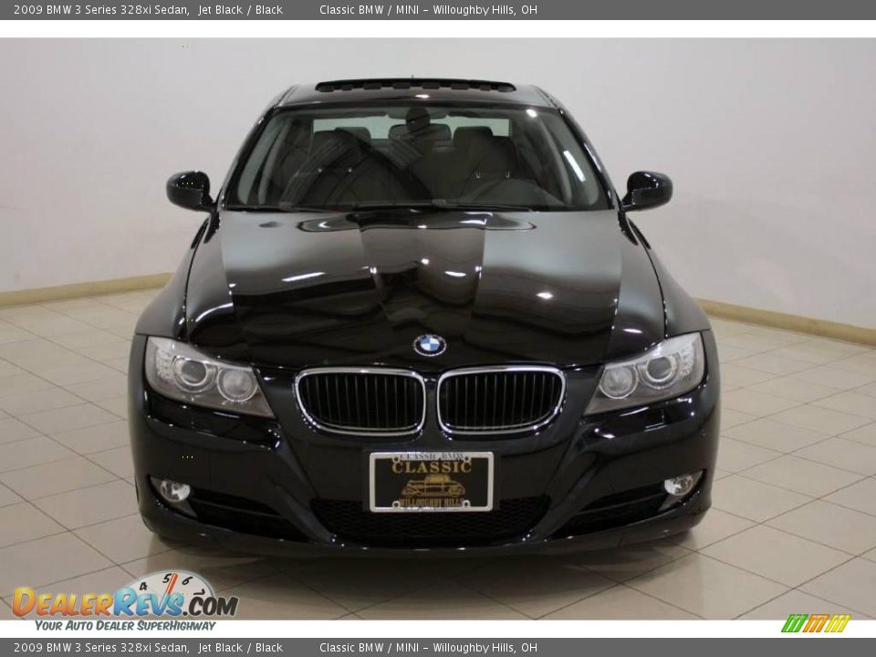 2009 BMW 3 Series 328xi Sedan Jet Black / Black Photo #2