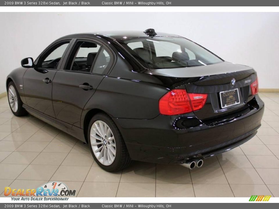 2009 BMW 3 Series 328xi Sedan Jet Black / Black Photo #5