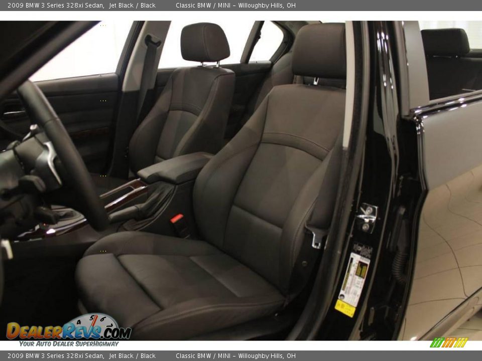 2009 BMW 3 Series 328xi Sedan Jet Black / Black Photo #11