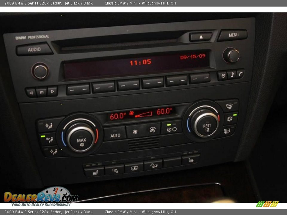 2009 BMW 3 Series 328xi Sedan Jet Black / Black Photo #14