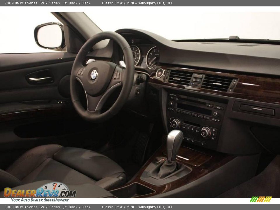2009 BMW 3 Series 328xi Sedan Jet Black / Black Photo #17