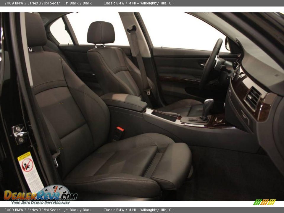 2009 BMW 3 Series 328xi Sedan Jet Black / Black Photo #18