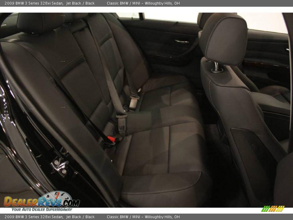 2009 BMW 3 Series 328xi Sedan Jet Black / Black Photo #19