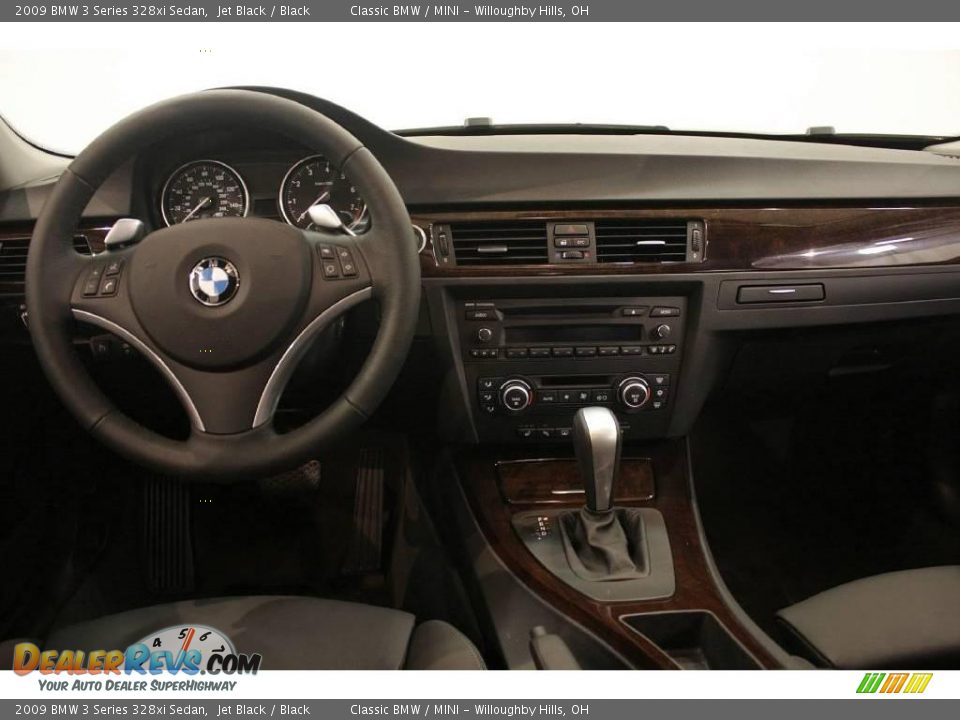 2009 BMW 3 Series 328xi Sedan Jet Black / Black Photo #21