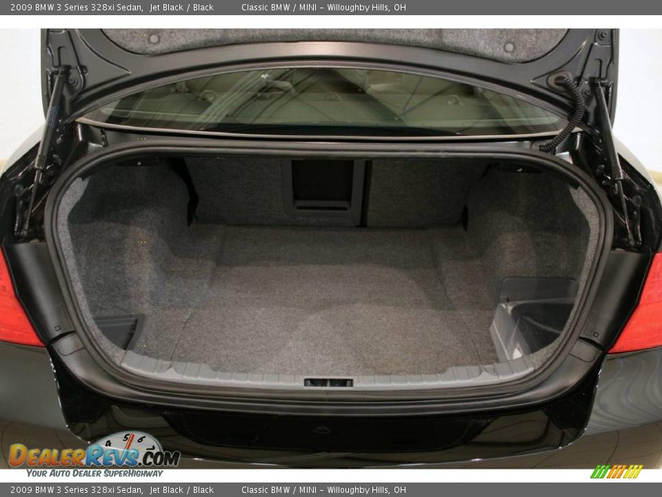 2009 BMW 3 Series 328xi Sedan Jet Black / Black Photo #22