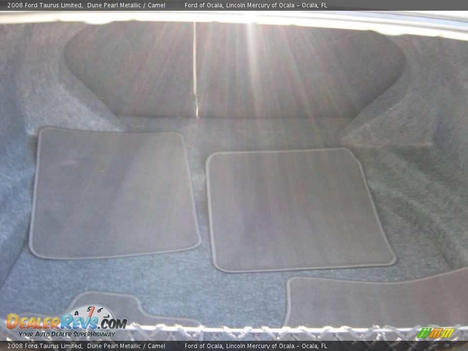 2008 Ford Taurus Limited Dune Pearl Metallic / Camel Photo #26