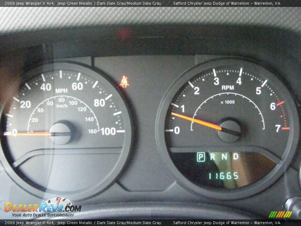 2009 Jeep Wrangler X 4x4 Jeep Green Metallic / Dark Slate Gray/Medium Slate Gray Photo #9