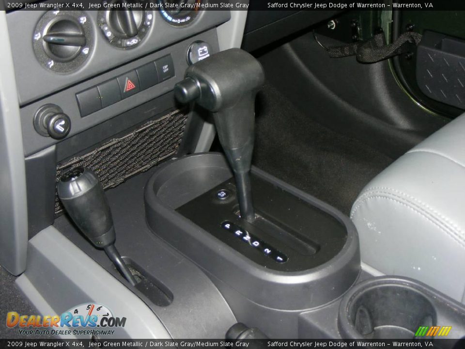2009 Jeep Wrangler X 4x4 Jeep Green Metallic / Dark Slate Gray/Medium Slate Gray Photo #21