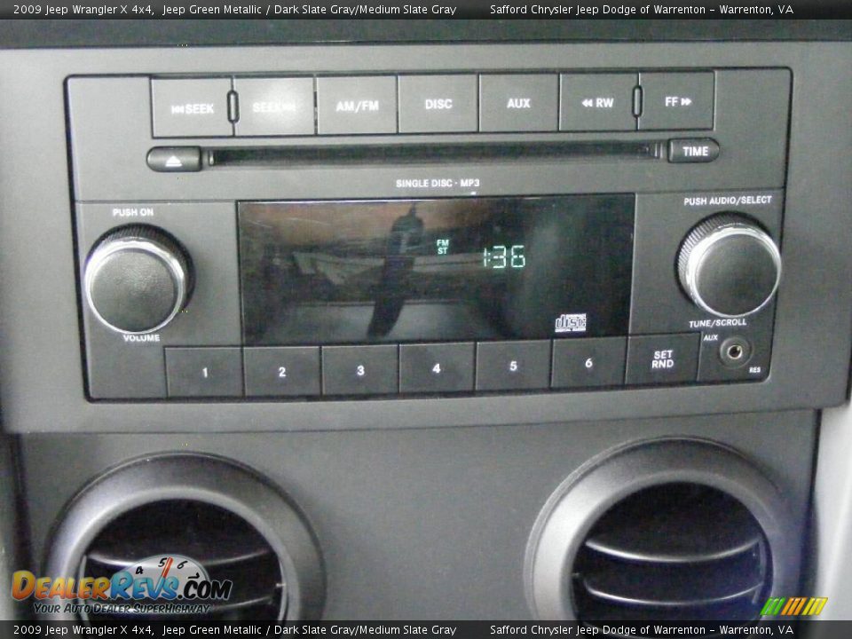 2009 Jeep Wrangler X 4x4 Jeep Green Metallic / Dark Slate Gray/Medium Slate Gray Photo #22