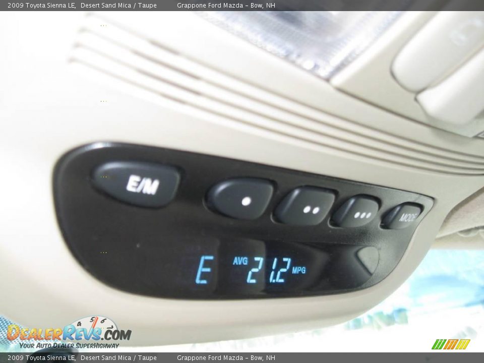 2009 Toyota Sienna LE Desert Sand Mica / Taupe Photo #10