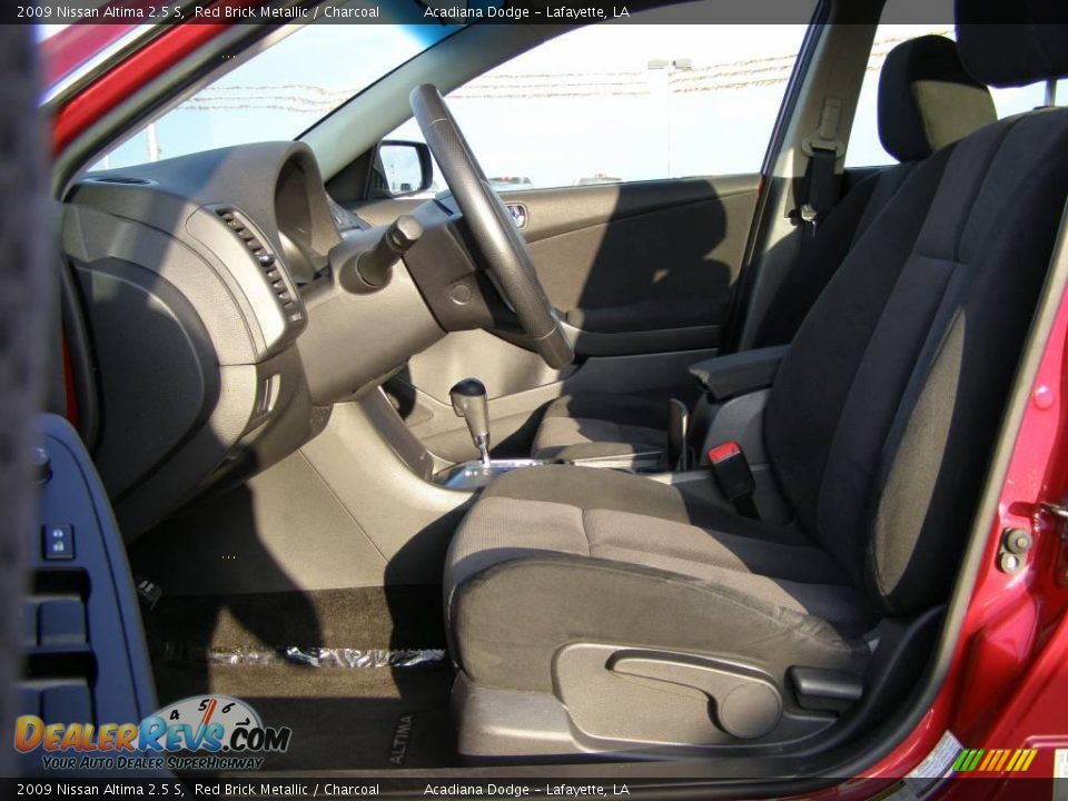 2009 Nissan Altima 2.5 S Red Brick Metallic / Charcoal Photo #9