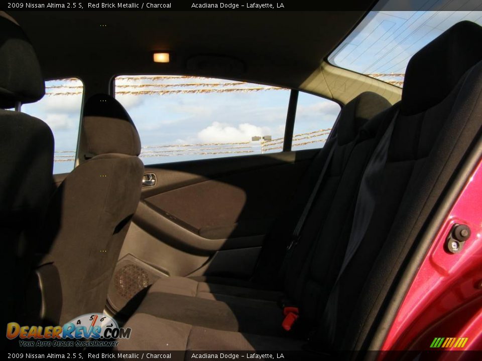 2009 Nissan Altima 2.5 S Red Brick Metallic / Charcoal Photo #10