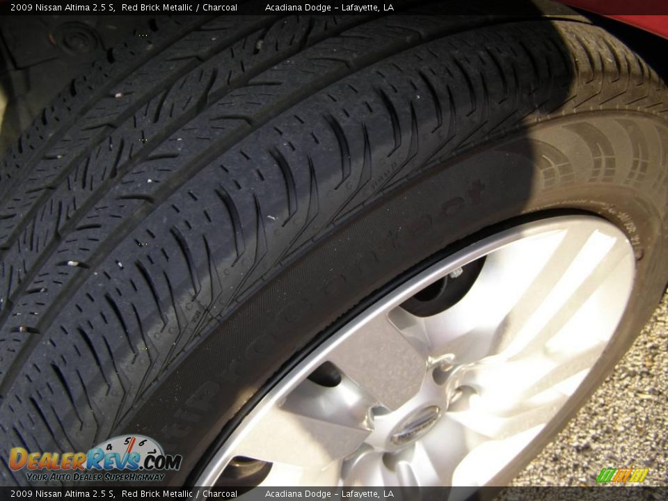 2009 Nissan Altima 2.5 S Red Brick Metallic / Charcoal Photo #12