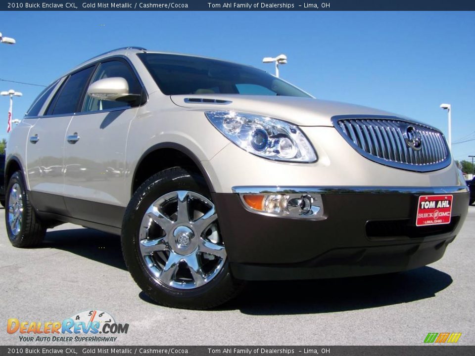 2010 Buick Enclave CXL Gold Mist Metallic / Cashmere/Cocoa Photo #1