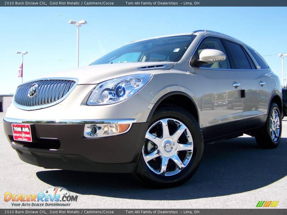 2010 Buick Enclave CXL Gold Mist Metallic / Cashmere/Cocoa Photo #5