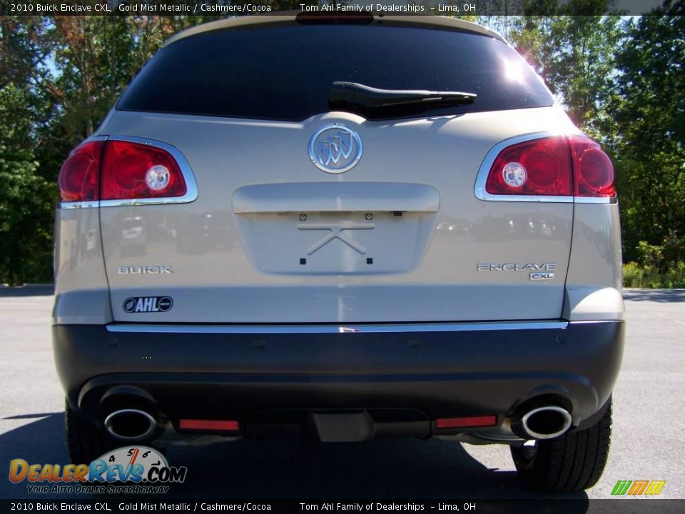 2010 Buick Enclave CXL Gold Mist Metallic / Cashmere/Cocoa Photo #6