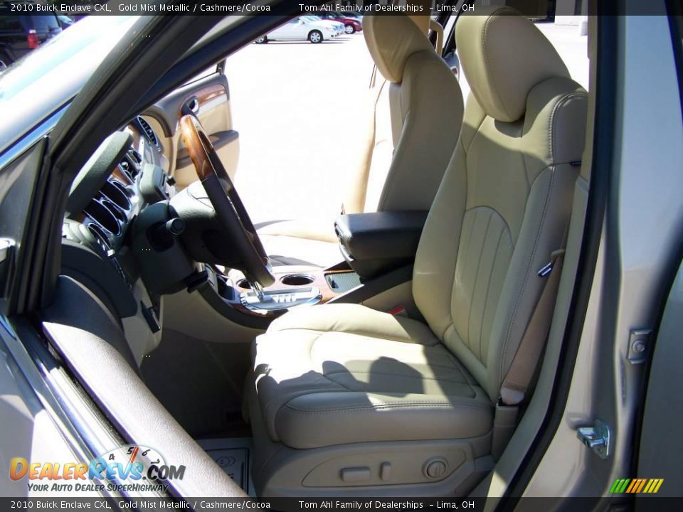 2010 Buick Enclave CXL Gold Mist Metallic / Cashmere/Cocoa Photo #9