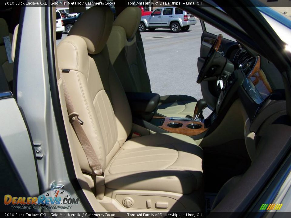 2010 Buick Enclave CXL Gold Mist Metallic / Cashmere/Cocoa Photo #14