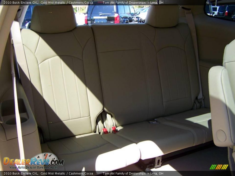 2010 Buick Enclave CXL Gold Mist Metallic / Cashmere/Cocoa Photo #15
