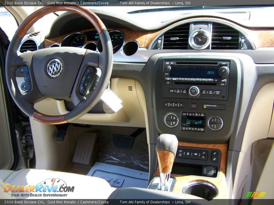 2010 Buick Enclave CXL Gold Mist Metallic / Cashmere/Cocoa Photo #19