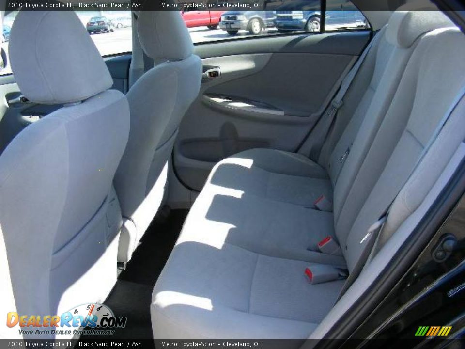 2010 Toyota Corolla LE Black Sand Pearl / Ash Photo #11