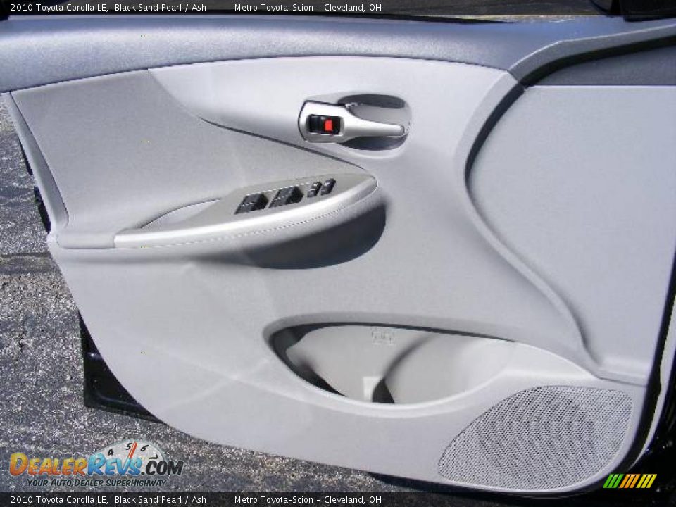 2010 Toyota Corolla LE Black Sand Pearl / Ash Photo #22