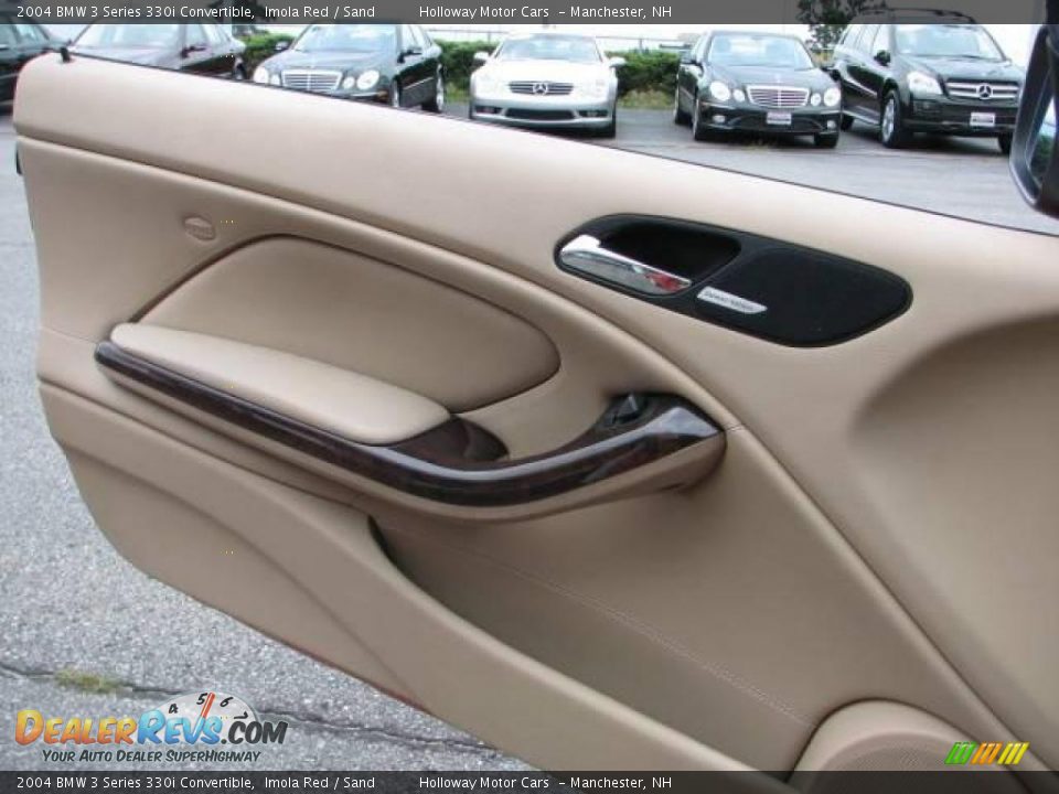 2004 BMW 3 Series 330i Convertible Imola Red / Sand Photo #10