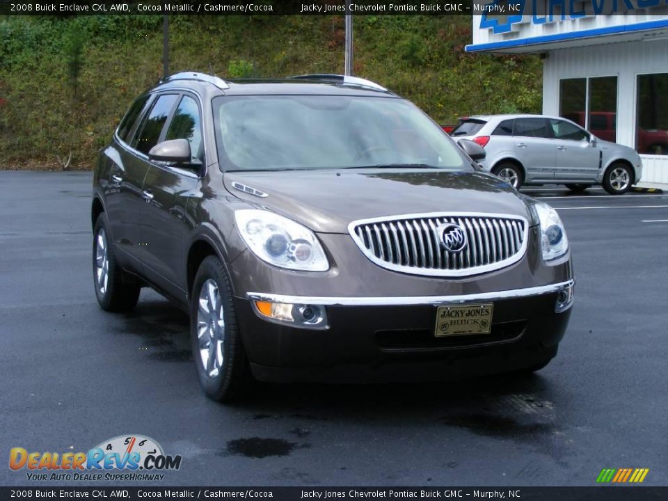 2008 Buick Enclave CXL AWD Cocoa Metallic / Cashmere/Cocoa Photo #2