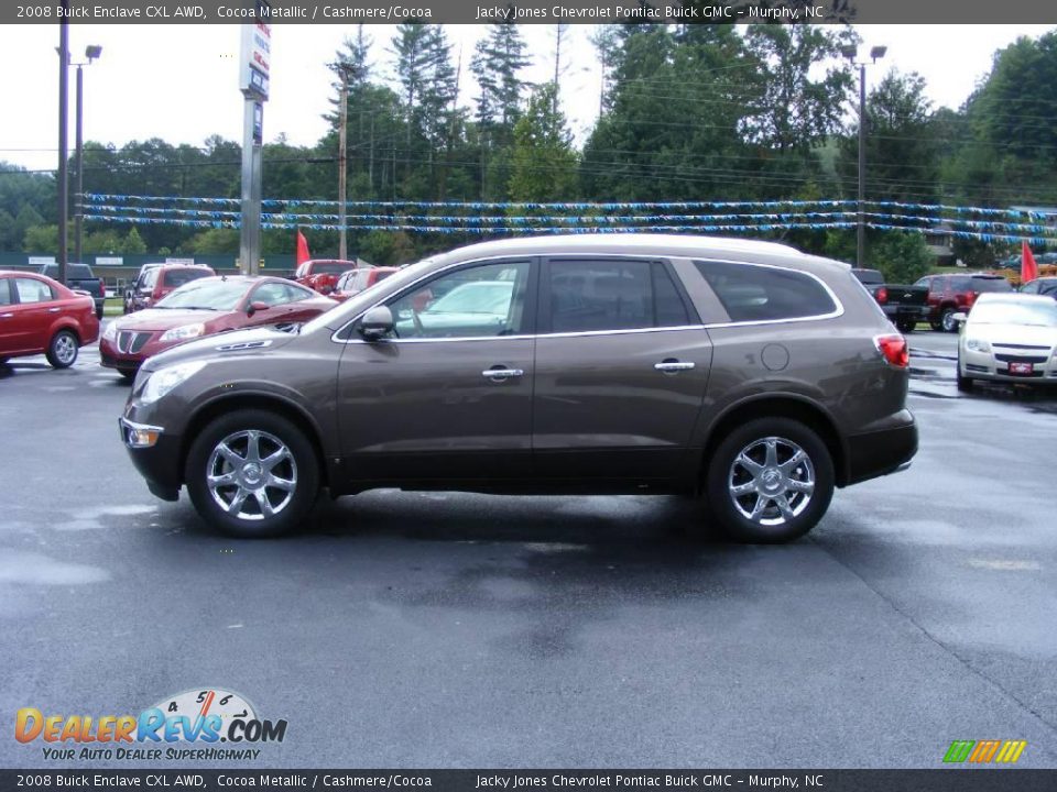2008 Buick Enclave CXL AWD Cocoa Metallic / Cashmere/Cocoa Photo #5