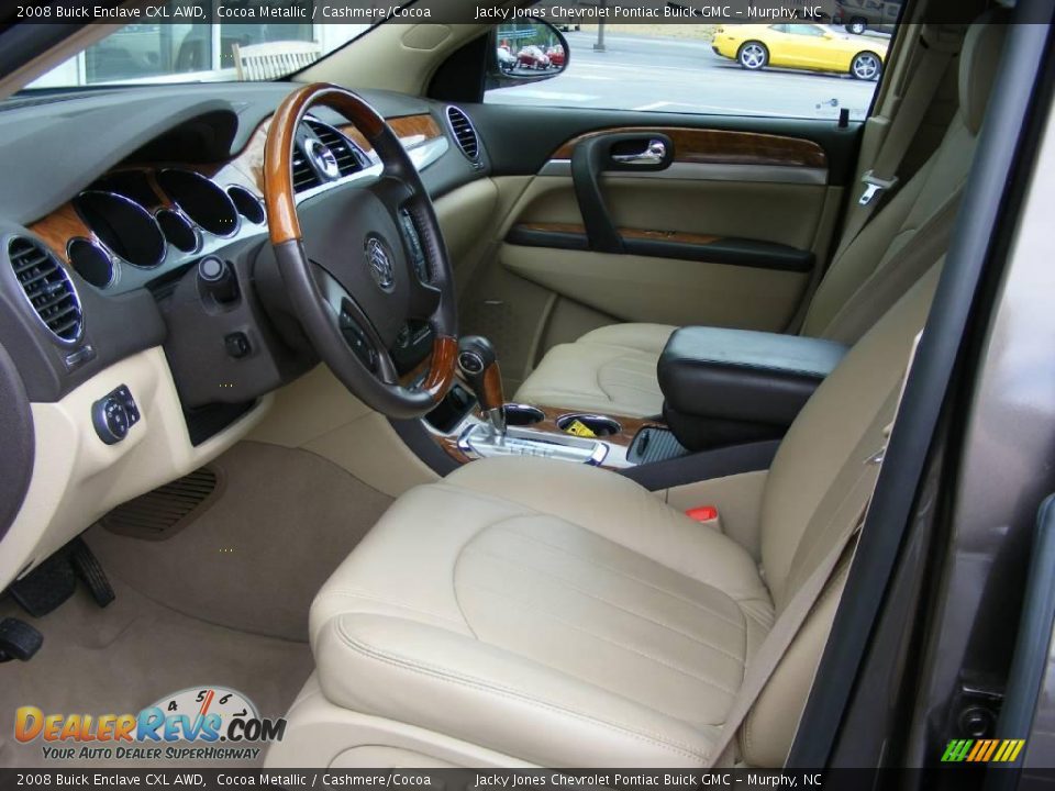 2008 Buick Enclave CXL AWD Cocoa Metallic / Cashmere/Cocoa Photo #6