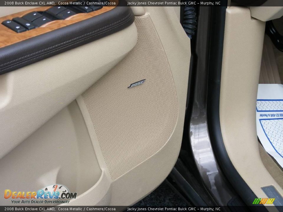 2008 Buick Enclave CXL AWD Cocoa Metallic / Cashmere/Cocoa Photo #7