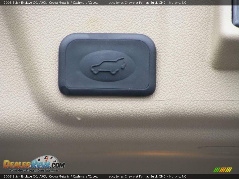 2008 Buick Enclave CXL AWD Cocoa Metallic / Cashmere/Cocoa Photo #10