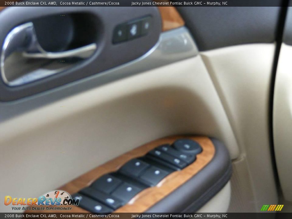 2008 Buick Enclave CXL AWD Cocoa Metallic / Cashmere/Cocoa Photo #12
