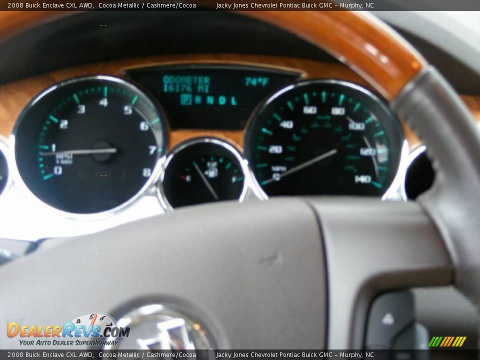 2008 Buick Enclave CXL AWD Cocoa Metallic / Cashmere/Cocoa Photo #14