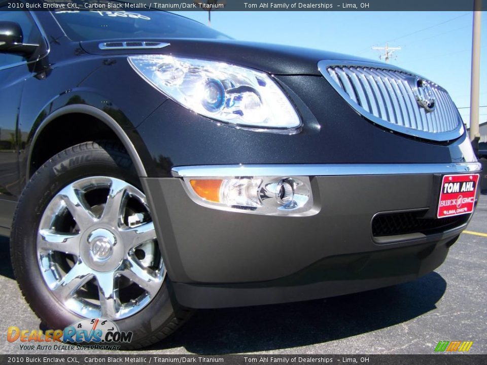 2010 Buick Enclave CXL Carbon Black Metallic / Titanium/Dark Titanium Photo #2