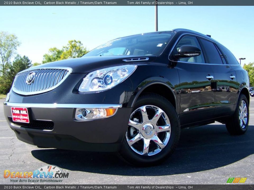2010 Buick Enclave CXL Carbon Black Metallic / Titanium/Dark Titanium Photo #5