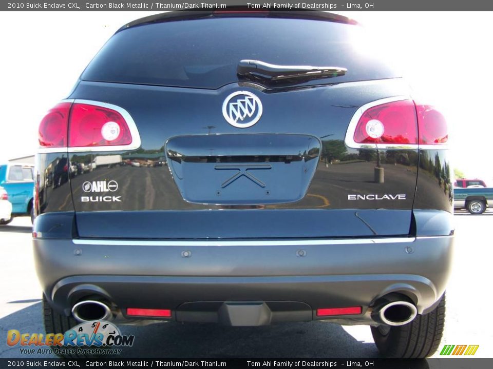 2010 Buick Enclave CXL Carbon Black Metallic / Titanium/Dark Titanium Photo #6