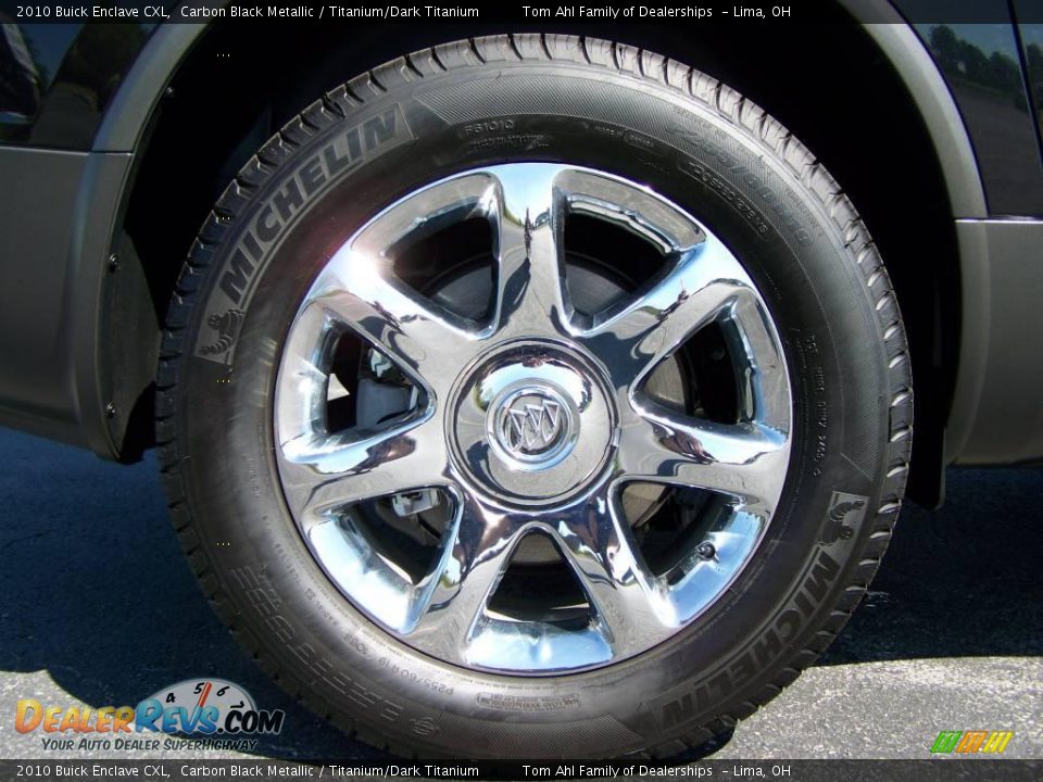 2010 Buick Enclave CXL Carbon Black Metallic / Titanium/Dark Titanium Photo #8