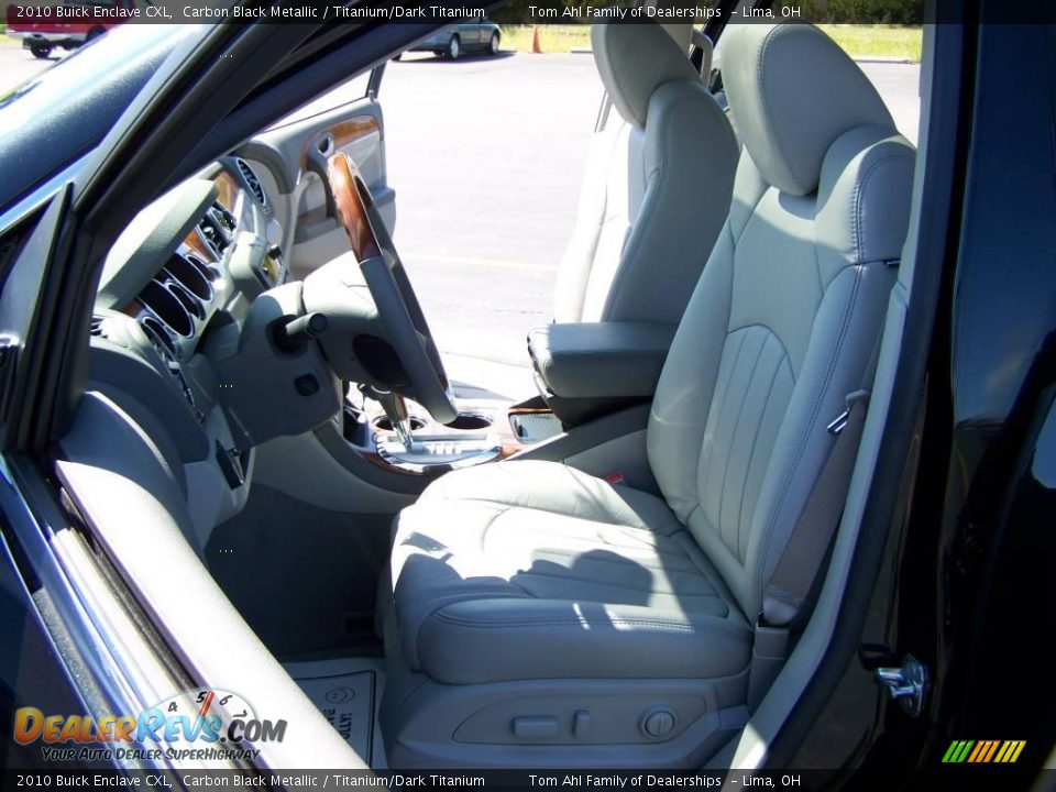 2010 Buick Enclave CXL Carbon Black Metallic / Titanium/Dark Titanium Photo #9
