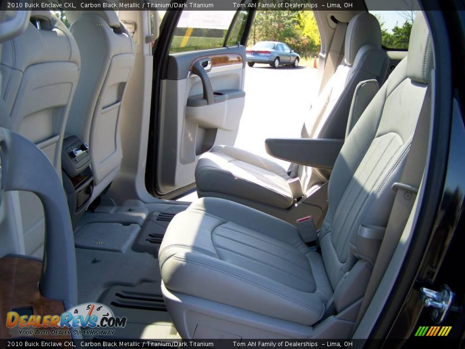 2010 Buick Enclave CXL Carbon Black Metallic / Titanium/Dark Titanium Photo #11