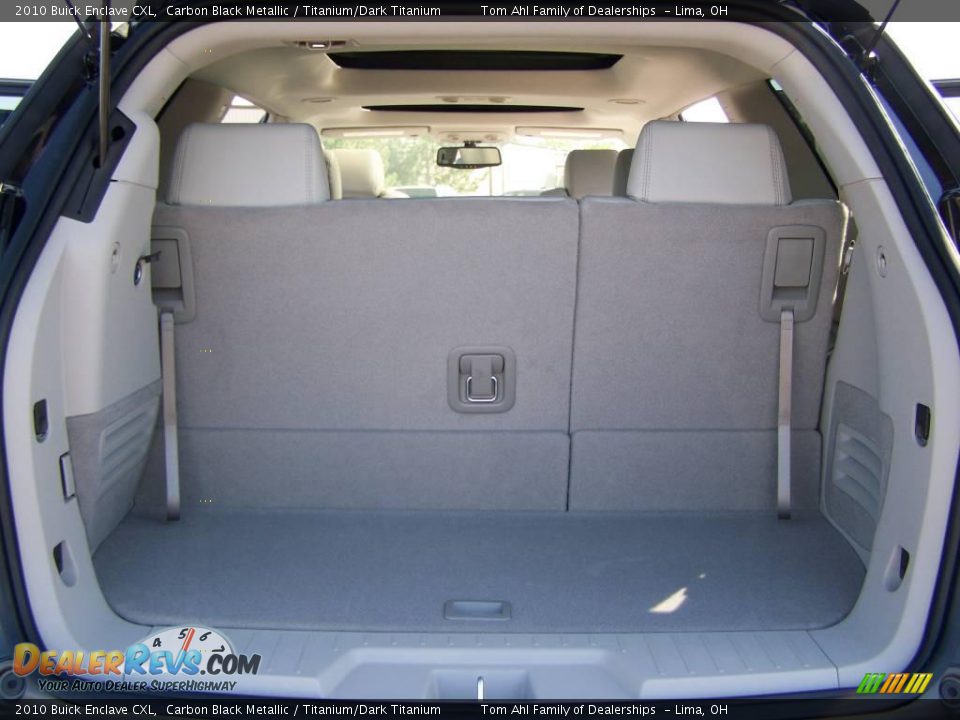 2010 Buick Enclave CXL Carbon Black Metallic / Titanium/Dark Titanium Photo #12
