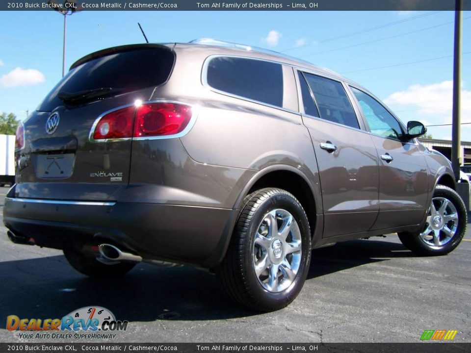 2010 Buick Enclave CXL Cocoa Metallic / Cashmere/Cocoa Photo #7