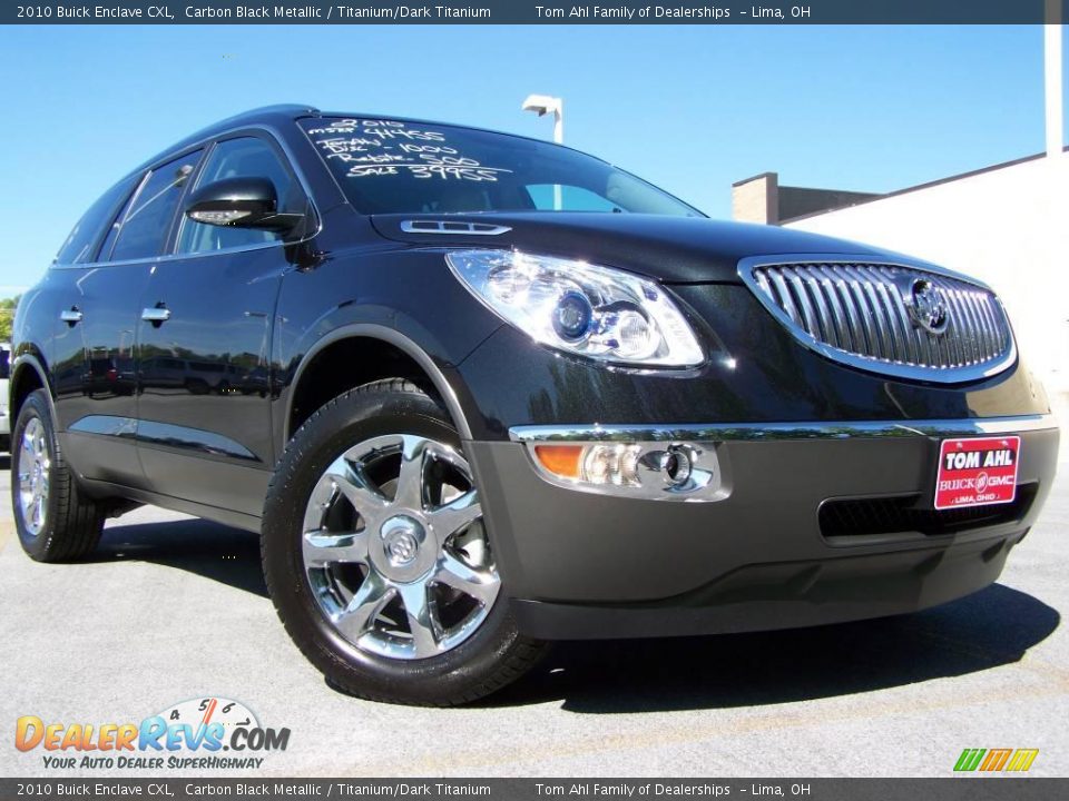 2010 Buick Enclave CXL Carbon Black Metallic / Titanium/Dark Titanium Photo #1