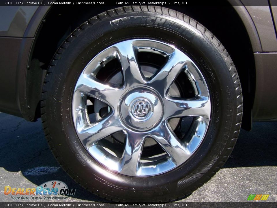 2010 Buick Enclave CXL Cocoa Metallic / Cashmere/Cocoa Photo #8