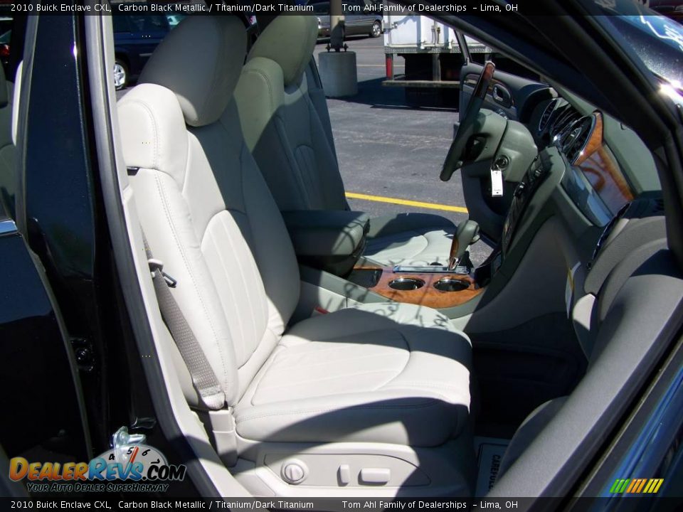 2010 Buick Enclave CXL Carbon Black Metallic / Titanium/Dark Titanium Photo #14