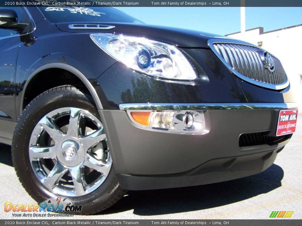 2010 Buick Enclave CXL Carbon Black Metallic / Titanium/Dark Titanium Photo #2