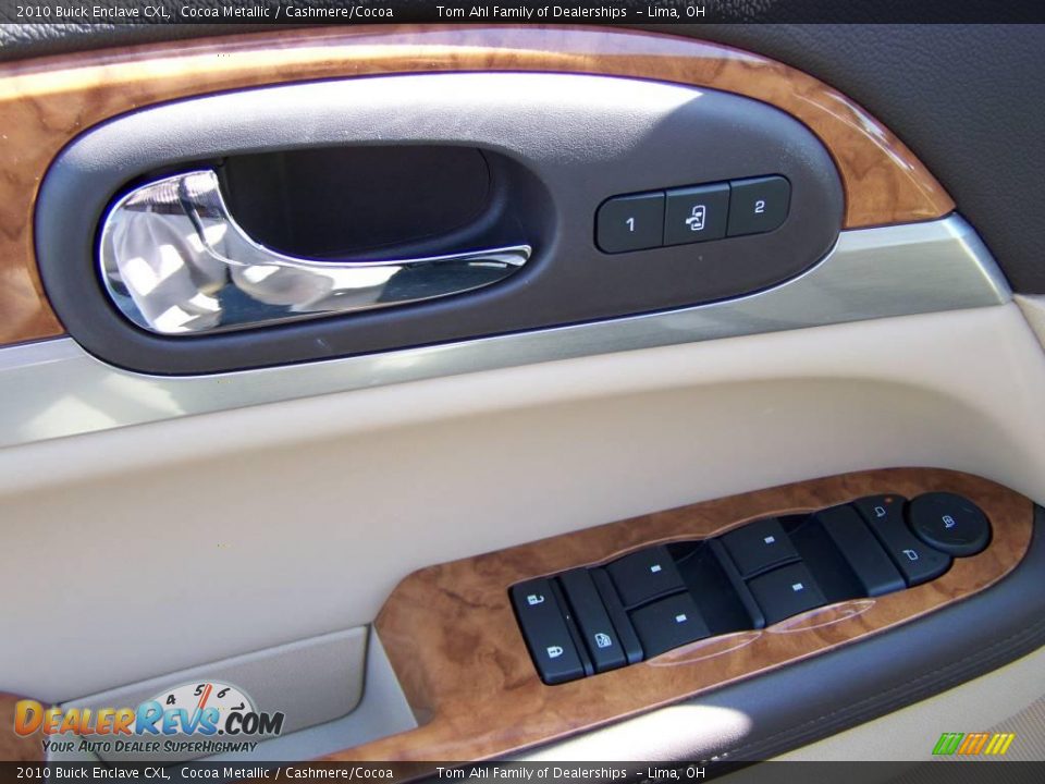 2010 Buick Enclave CXL Cocoa Metallic / Cashmere/Cocoa Photo #10